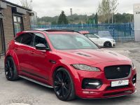 Jaguar F-Pace 3.0d V6 S 5dr Auto AWD ADAIR RSV GTS WIDEBODY HUGE SPEC PAN ROOF DVD SYSTEM BLACK Estate Diesel Red