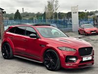 Jaguar F-Pace 3.0d V6 S 5dr Auto AWD ADAIR RSV GTS WIDEBODY HUGE SPEC PAN ROOF DVD SYSTEM BLACK Estate Diesel Red