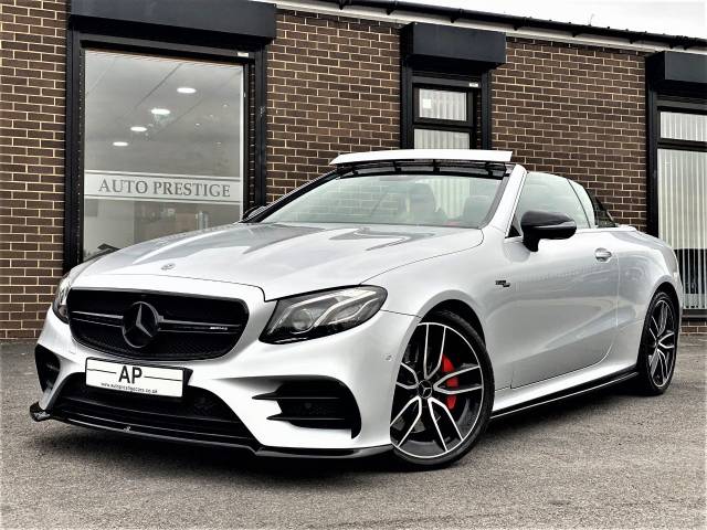 Mercedes-Benz E Class 3.0 E53 4Matic+ Premium 2dr 9G-Tronic EVERY EXTRA+BLK AND AERO PACK Convertible Petrol Silver