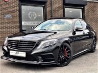 Mercedes-Benz S Class 3.0 S350d AMG Line 4dr Auto HUGE SPEC+AERO PACK+BLACK PACK Saloon Diesel Black