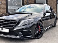 Mercedes-Benz S Class 3.0 S350d AMG Line 4dr Auto HUGE SPEC+AERO PACK+BLACK PACK Saloon Diesel Black