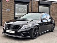 Mercedes-Benz S Class 3.0 S350d AMG Line 4dr Auto HUGE SPEC+AERO PACK+BLACK PACK Saloon Diesel Black