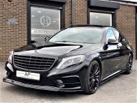 Mercedes-Benz S Class 3.0 S350d AMG Line 4dr Auto HUGE SPEC+AERO PACK+BLACK PACK Saloon Diesel Black