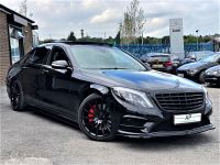 Mercedes-Benz S Class 3.0 S350d AMG Line 4dr Auto HUGE SPEC+AERO PACK+BLACK PACK Saloon Diesel Black