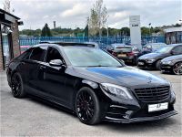 Mercedes-Benz S Class 3.0 S350d AMG Line 4dr Auto HUGE SPEC+AERO PACK+BLACK PACK Saloon Diesel Black