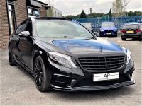 Mercedes-Benz S Class 3.0 S350d AMG Line 4dr Auto HUGE SPEC+AERO PACK+BLACK PACK Saloon Diesel Black