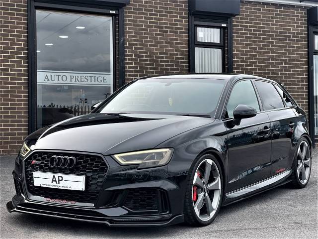 Audi RS3 2.5 TFSI RS 3 Quattro 5dr S Tronic STAGE 2 DAZA 524BHP Hatchback Petrol Black