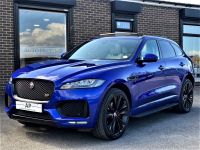 Jaguar F-Pace JAGUAR F-PACE 3.0d V6 S Auto AWD Euro 6 EVERY EXTRA+BLACK PACK+SLIDING PAN ROOF SUV Diesel Performance Blue
