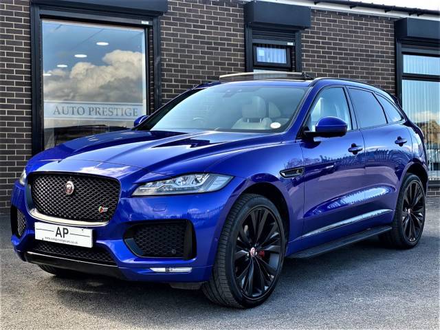 2017 Jaguar F-Pace JAGUAR F-PACE 3.0d V6 S Auto AWD Euro 6 EVERY EXTRA+BLACK PACK+SLIDING PAN ROOF