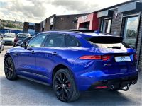 Jaguar F-Pace JAGUAR F-PACE 3.0d V6 S Auto AWD Euro 6 EVERY EXTRA+BLACK PACK+SLIDING PAN ROOF SUV Diesel Performance Blue