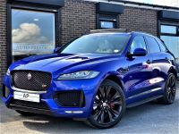 Jaguar F-Pace JAGUAR F-PACE 3.0d V6 S Auto AWD Euro 6 EVERY EXTRA+BLACK PACK+SLIDING PAN ROOF SUV Diesel Performance Blue