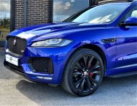 Jaguar F-Pace JAGUAR F-PACE 3.0d V6 S Auto AWD Euro 6 EVERY EXTRA+BLACK PACK+SLIDING PAN ROOF SUV Diesel Performance Blue