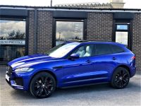 Jaguar F-Pace JAGUAR F-PACE 3.0d V6 S Auto AWD Euro 6 EVERY EXTRA+BLACK PACK+SLIDING PAN ROOF SUV Diesel Performance Blue