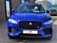 Jaguar F-Pace JAGUAR F-PACE 3.0d V6 S Auto AWD Euro 6 EVERY EXTRA+BLACK PACK+SLIDING PAN ROOF SUV Diesel Performance Blue