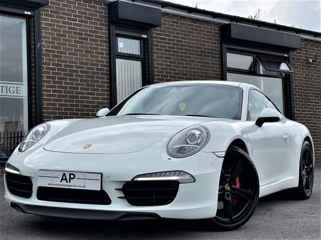 Porsche 911 3.8 S 2dr PDK £10K EXTRAS+CHRONO PACK+FPSH Coupe Petrol White