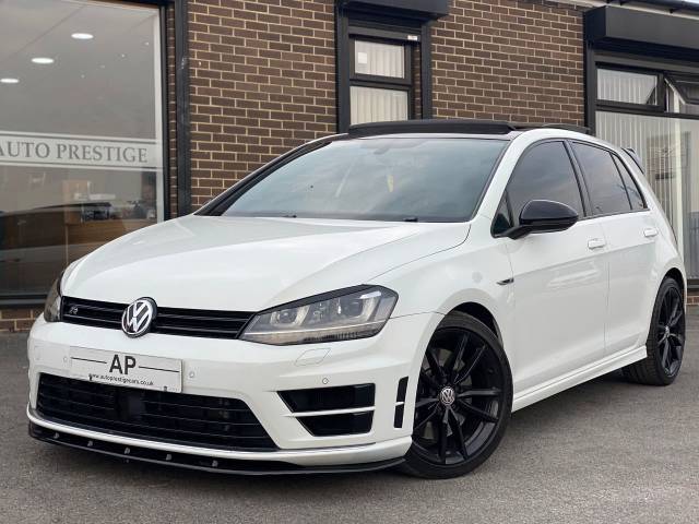 Volkswagen Golf 2.0 TSI R 5dr DSG STAGE 1 PLUS 385+PANROOF+LEATHERS+DCC Hatchback Petrol White