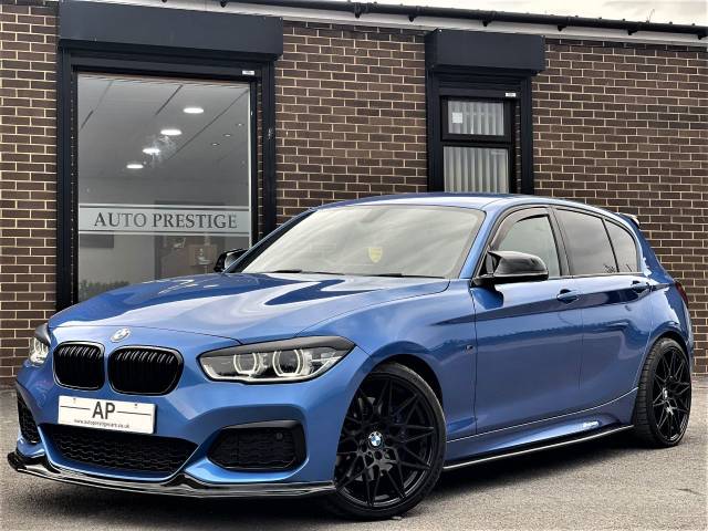 BMW 1 Series 3.0 M140i 5dr [Nav] Step Auto STAGE 2PLUS 490+EVENTURI+LSD Hatchback Petrol Blue