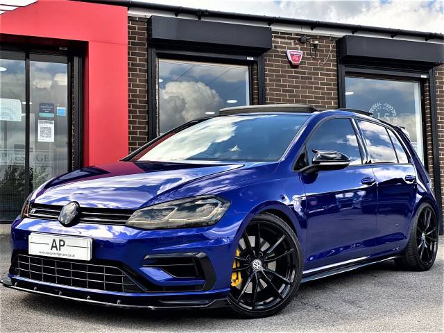 Volkswagen Golf 2.0 TSI 300 R 5dr 4MOTION DSG EVERY EXTRA+VW WARRANTY+AS NEW+CARBON SEATS+PANROOF+LOW MILES Hatchback Petrol Blue