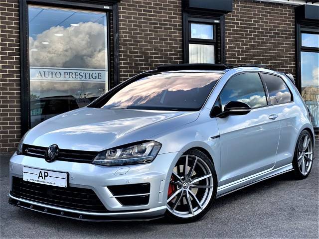 Volkswagen Golf 2.0 TSI R 3dr DSG HIGHEST SPEC PAN ROOF LEATHERS R/CAM DCC SATNAV LOWERED Hatchback Petrol Silver