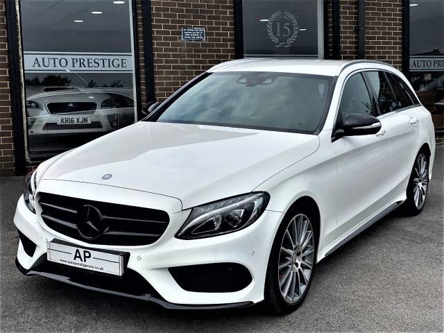 2015 Mercedes-Benz C Class 2.1 C220 BlueTEC AMG Line 5dr Auto GREAT SPEC+BLACK PACK+AMG LINE