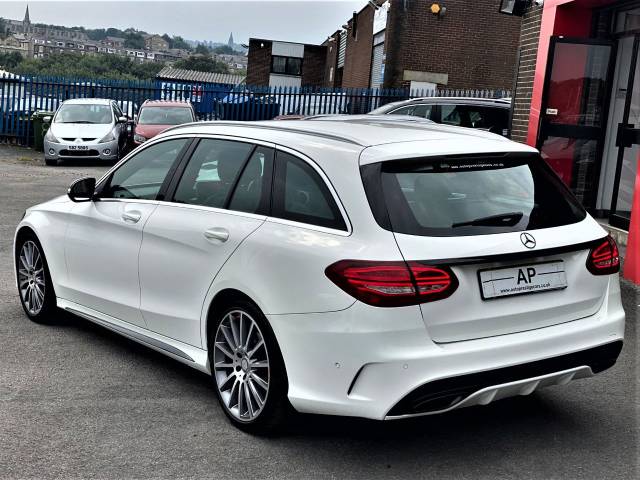 2015 Mercedes-Benz C Class 2.1 C220 BlueTEC AMG Line 5dr Auto GREAT SPEC+BLACK PACK+AMG LINE