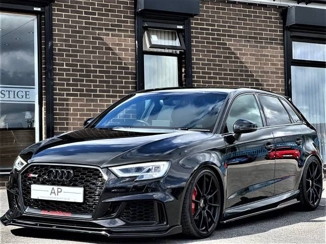 2017 Audi RS3 2.5 TFSI RS 3 Quattro 5dr S Tronic MRC STAGE 2 PANTHER BLACK