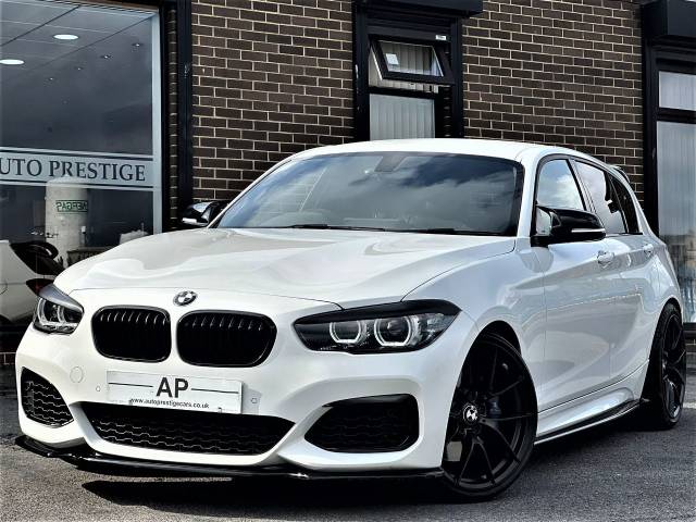 BMW 1 Series 3.0 M140i Shadow Edition 5dr Step Auto STAGE 2 PLUS 475+LSD+REMUS+CARBON INLAYS Hatchback Petrol White