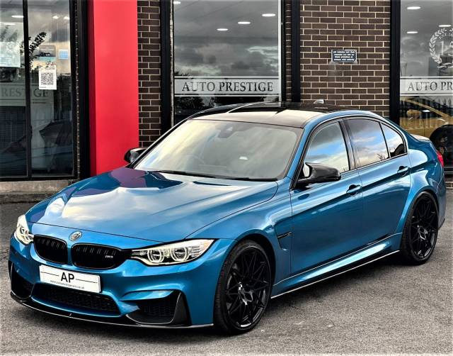 BMW M3 3.0 M3 4dr DCT [Competition Pack] INDIVIDUAL VERY RARE LONG BEACH BLUE Saloon Petrol Blue