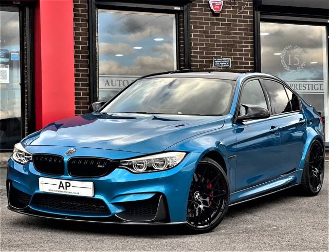 2016 BMW M3 3.0 M3 4dr DCT [Competition Pack] INDIVIDUAL VERY RARE LONG BEACH BLUE