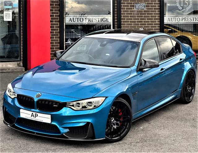 2016 BMW M3 3.0 M3 4dr DCT [Competition Pack] INDIVIDUAL VERY RARE LONG BEACH BLUE