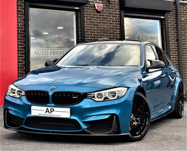 2016 BMW M3 3.0 M3 4dr DCT [Competition Pack] INDIVIDUAL VERY RARE LONG BEACH BLUE