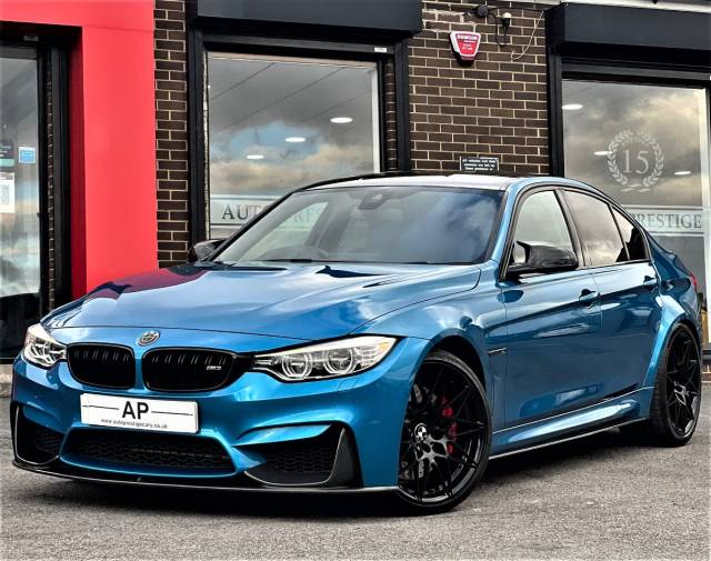2016 BMW M3 3.0 M3 4dr DCT [Competition Pack] INDIVIDUAL VERY RARE LONG BEACH BLUE