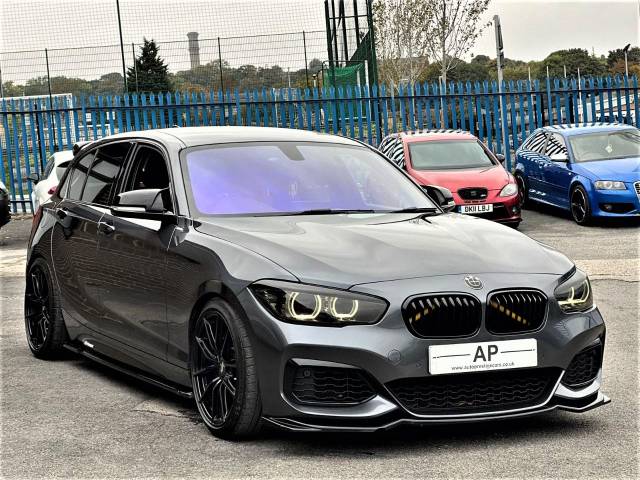 2018 BMW 1 Series 3.0 M140i Shadow Edition 5dr Step Auto STAGE 2 BOLAS  PRO NAV MINERAL GREY