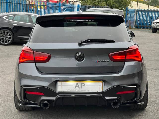 2018 BMW 1 Series 3.0 M140i Shadow Edition 5dr Step Auto STAGE 2 BOLAS  PRO NAV MINERAL GREY