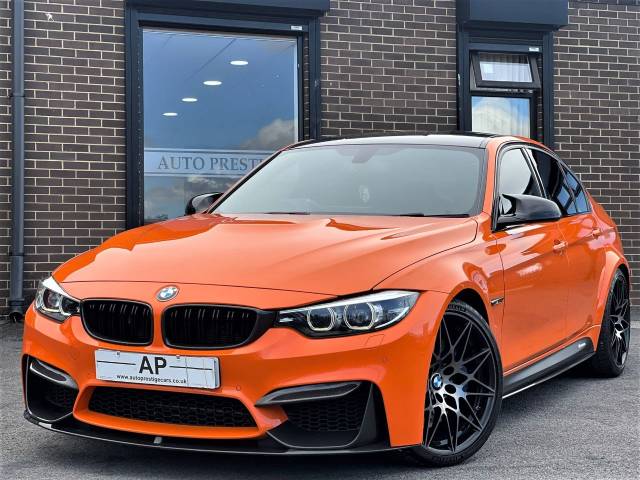 2018 BMW M3 3.0 M3 4dr DCT [Competition Pack] RARE INDIVIDUAL FIRE ORANGE II