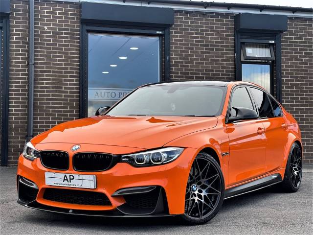 2018 BMW M3 3.0 M3 4dr DCT [Competition Pack] RARE INDIVIDUAL FIRE ORANGE II