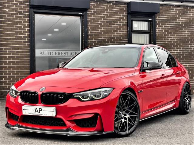 2017 BMW M3 3.0 M3 4dr DCT [Competition Pack] RARE INDIVIDUAL FERRARI ROSSO RED