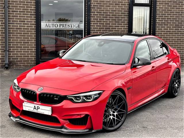 2017 BMW M3 3.0 M3 4dr DCT [Competition Pack] RARE INDIVIDUAL FERRARI ROSSO RED