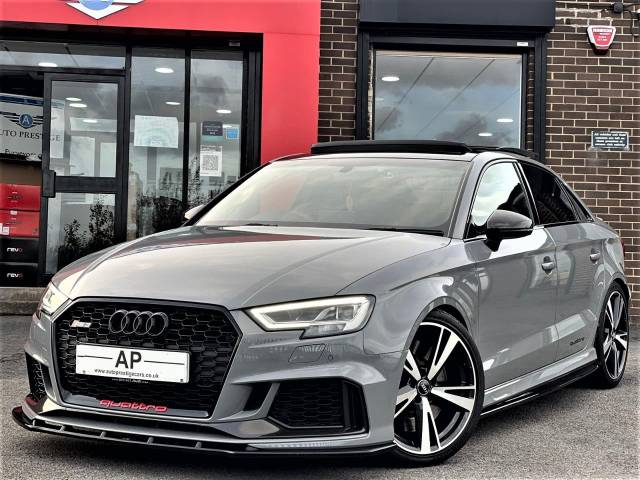 Audi RS3 2.5 TFSI RS 3 Quattro 4dr S Tronic 1 OWNER FROM NEW+EVERY EXTRA Saloon Petrol Grey