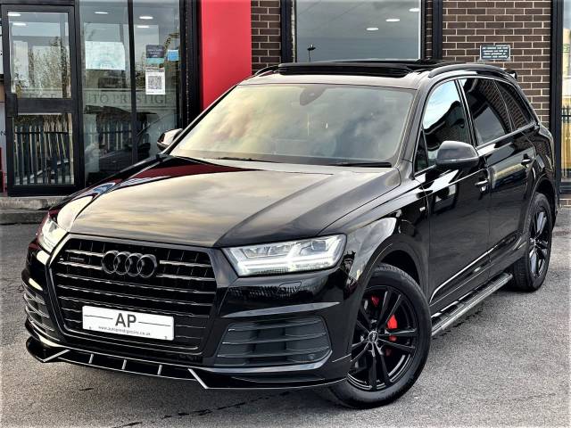 2018 Audi Q7 3.0 TDI Quattro S Line 5dr Tip Auto 1 OWNER VAT QUALIFYING