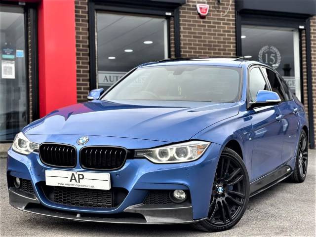 BMW 3 Series 3.0 335d M Sport 4dr Step Auto [Business Media] LOTS OF EXTRAS Saloon Diesel Blue