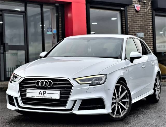 2016 Audi A3 2.0 TDI S Line 5dr S Tronic LOW MILEAGE COMFORT AND SOUND PACK  BANG OLUFSEN