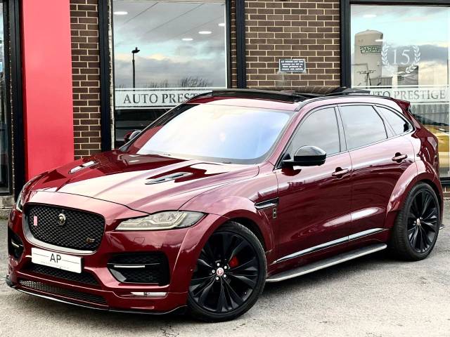 2016 Jaguar F-Pace 3.0d V6 S 5dr Auto AWD ADAIR WIDEBODY 25k FACTORY AND WIDEBODY UPGRADES