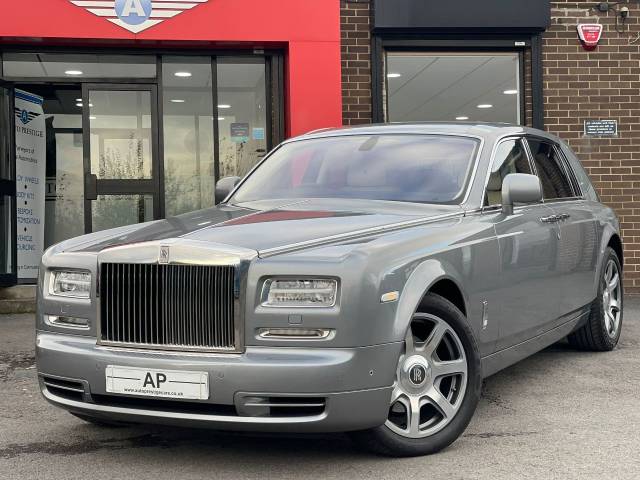 Rolls Royce Phantom 6.7 PHANTOM V12 SWB AUTO LOW MILEAGE ROLLS ROYCE WARRANTY Saloon Petrol Silver