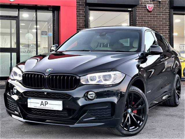 BMW X6 3.0 xDrive40d M Sport 5dr Step Auto Coupe Diesel Black