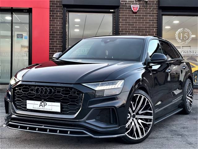 Audi Q8 3.0 50 TDI Quattro S Line 5dr Tiptronic [Leather] Estate Diesel Black