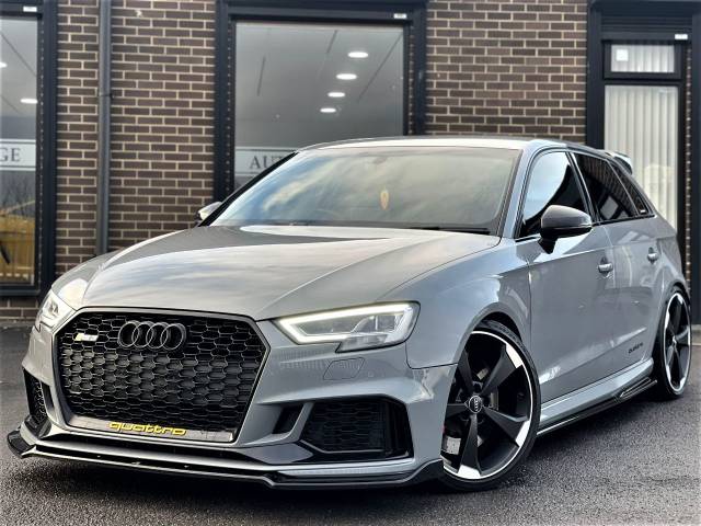 Audi RS3 2.5 TFSI RS 3 Quattro 5dr S Tronic STAGE 2 530 Hatchback Petrol Nardo Grey