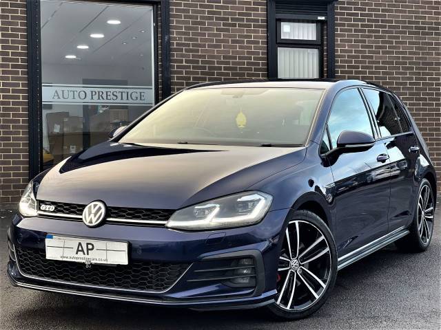 Volkswagen Golf 2.0 TDI 184 GTD 5dr DSG Hatchback Diesel Blue