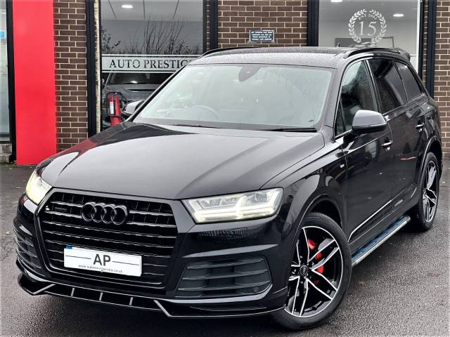 2018 Audi Q7 3.0 TDI 218 Quattro S Line 5dr Tip Auto 1 OWNER+VAT QUALIFYING