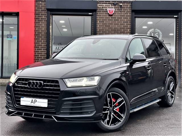 2018 Audi Q7 3.0 TDI 218 Quattro S Line 5dr Tip Auto 1 OWNER+VAT QUALIFYING
